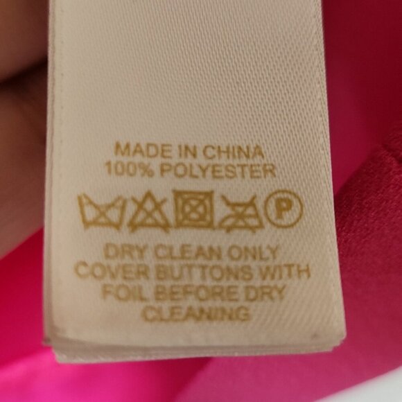 KATE SPADE | Dizzy Pink Ruffle Trim Flare Crepe Short Dress - Picture 6 of 6